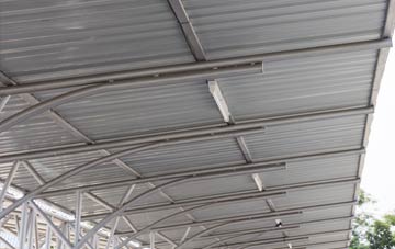 installing Pontywaun metal roofing